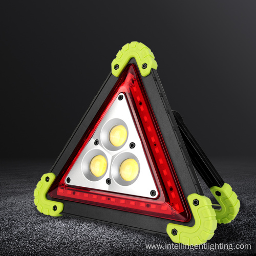 LED Red Triangle Emergency Warning Lamp